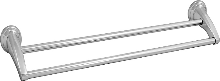 Полотенцедержатель Puff Solinne 15073 Classic 450 мм двойной (силумин) хром