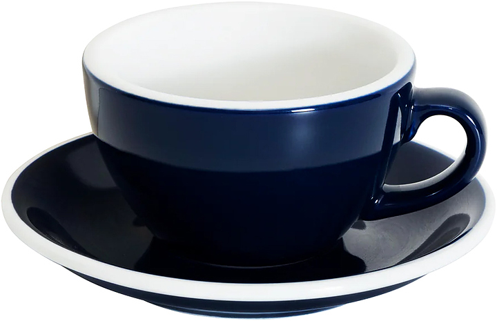 Пара кофейная Loveramics Egg C088-B084B 200 мл, синяя