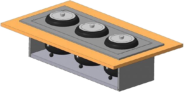 Мармит для первых блюд ITERMA Drop-In МЭ-1-1355 Толга