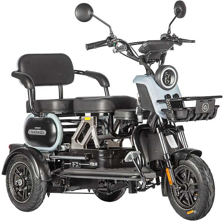 Трицикл WANSHIDA UN MOTO черно-синий