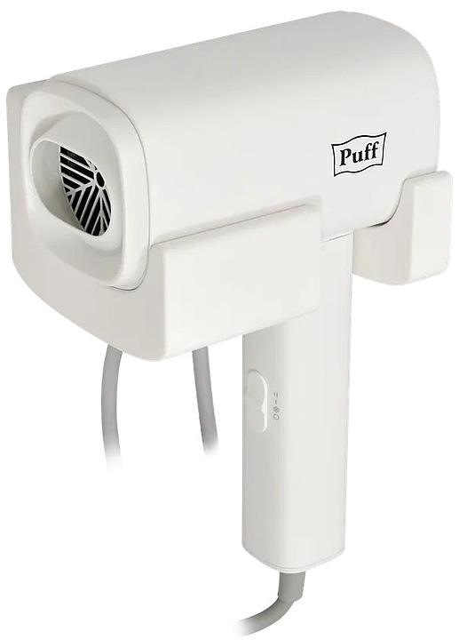 Фен настенный Puff 1601 белый