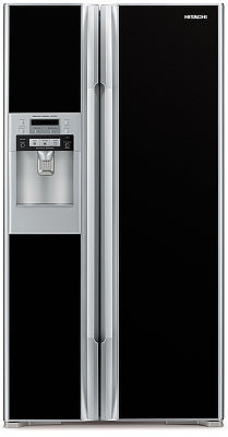 Холодильник Side-by-Side Hitachi R-S702 GU8 GBK черный