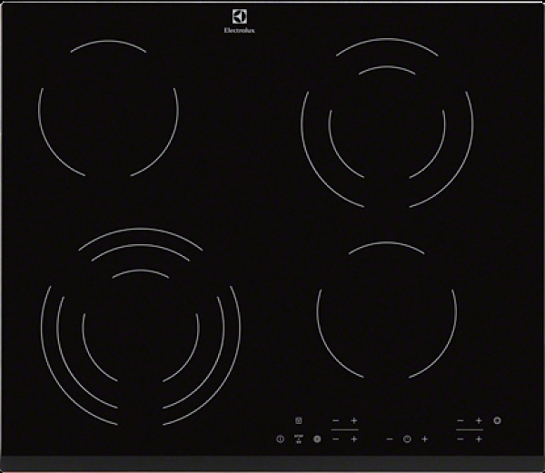 Варочная панель электрическая Electrolux EHF6343FOK черная