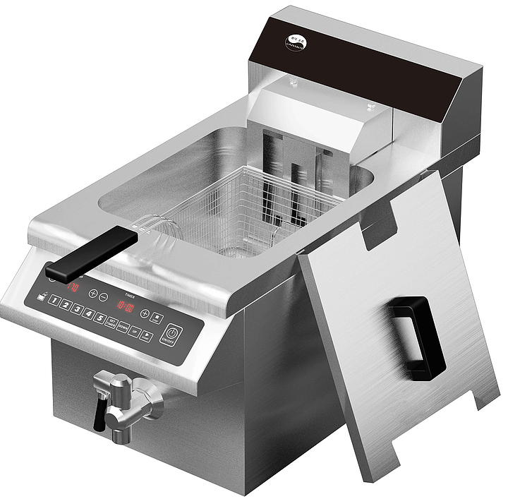 Фритюрница индукционная INDOKOR INF8-L с подъемным механизмом