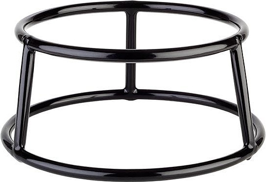 Подставка для фуршетных блюд APS 79807 d=18 см h=8 см (металл) черная