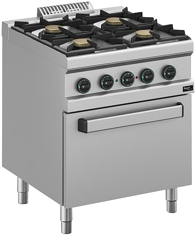 Плита газовая Apach Cook Line APRG-77FE/PL