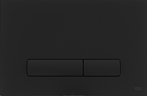 Кнопка смыва OLI GLAM 192907, черная