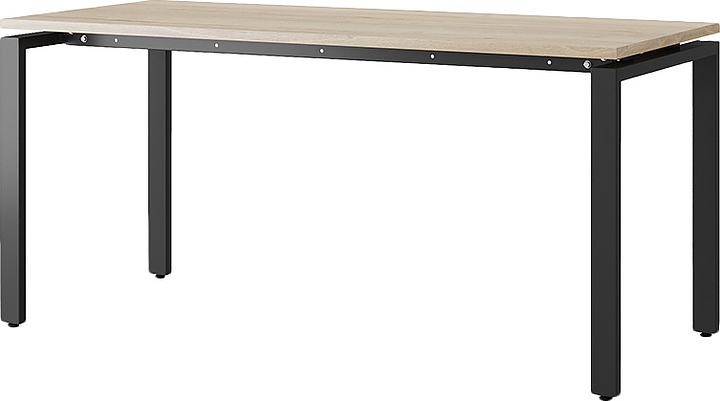 Стол офисный КОБОР KP-180/70 black/natural