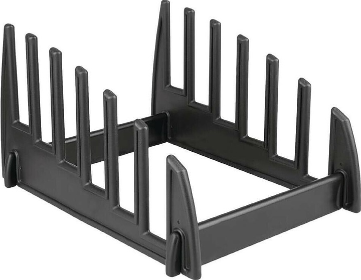 Подставка для досок и подносов P.L. Proff Cuisine PLCB-CBR2 29,5х20,5х16 см 6 ячеек (пластик)