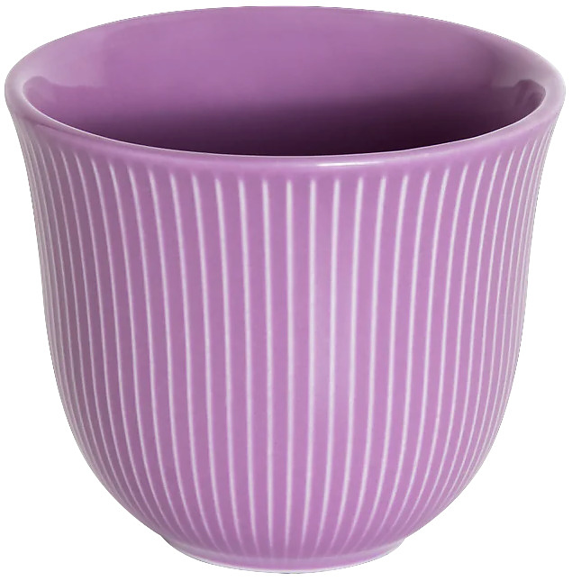 Чашка Loveramics Brewers Embossed Tasting Cup Latte&Cappuccino C099-56BPU 250 мл, фиолетовый