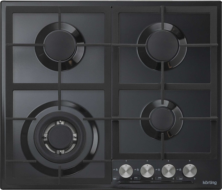 Варочная панель газовая Korting HG 665 CTN черная