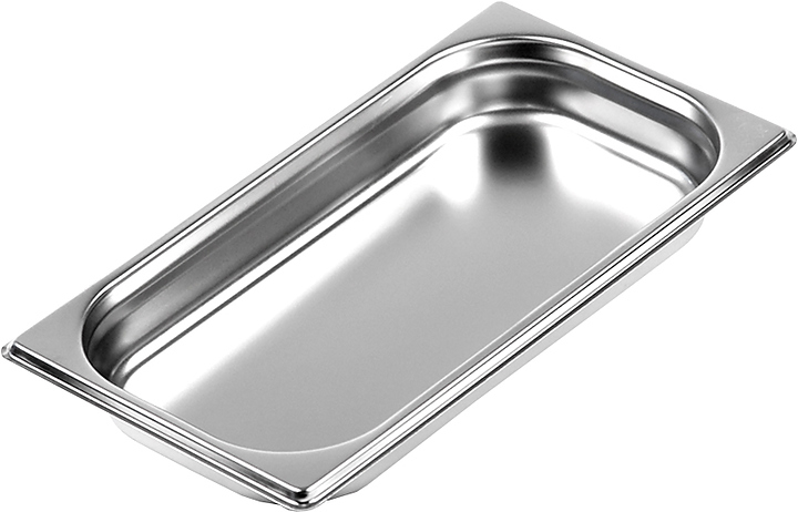 Гастроемкость Luxstahl 1/3х1,5'' GN 1/3-40 (327х176х40) нерж. сталь
