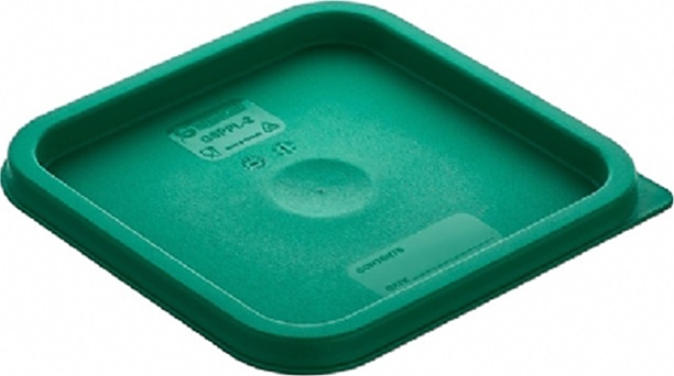 Крышка для контейнера Gastroplast GSPPL-6 23х23 см (полипропилен) зеленая
