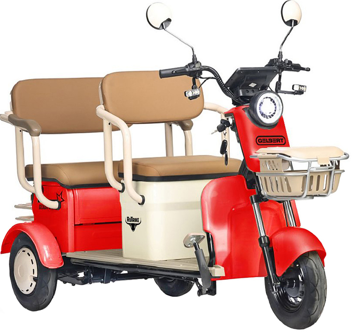 Трицикл Rutrike Gelbert Atlas красный