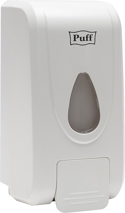 Дозатор жидкого мыла Puff 8175 1000 мл (АБС-пластик) белый