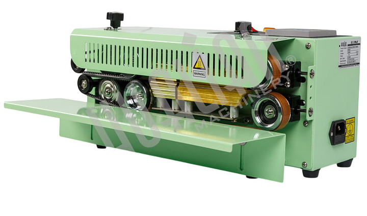 Роликовый мини запайщик Hualian ES-621 (без конвейера) 50 Вт зеленый