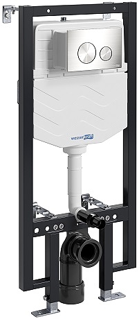 Система инсталляции для подвесного унитаза Wasserkraft Vils 56TLT.010.ME.BN02