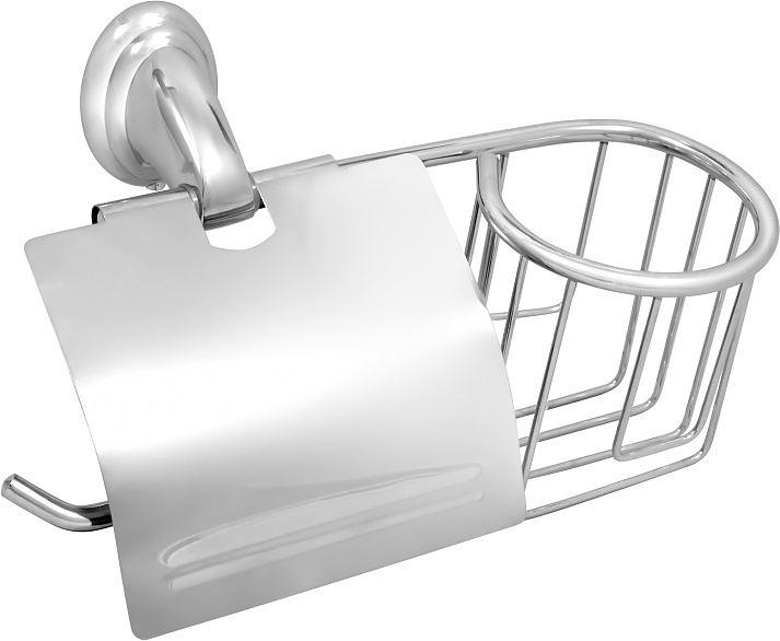 Держатель туалетной бумаги и дезодоранта Puff Solinne 15053 Classic (силумин) хром