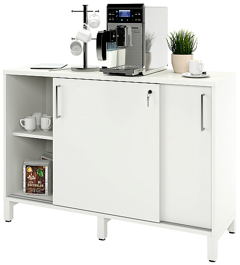 Локер ZAMM 2 полки МК 414 120х41,4х83,6 см белый