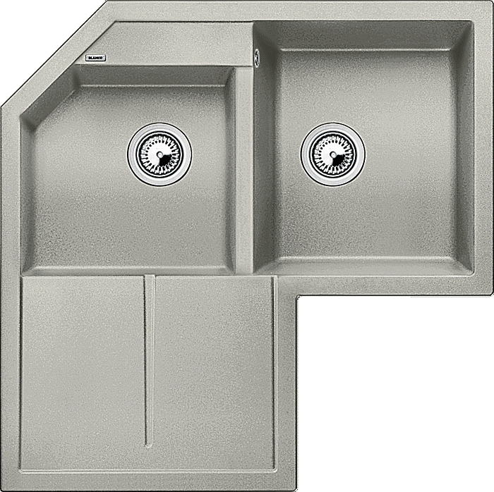 Кухонная мойка Blanco METRA 9Е SILGRANIT жемчужная