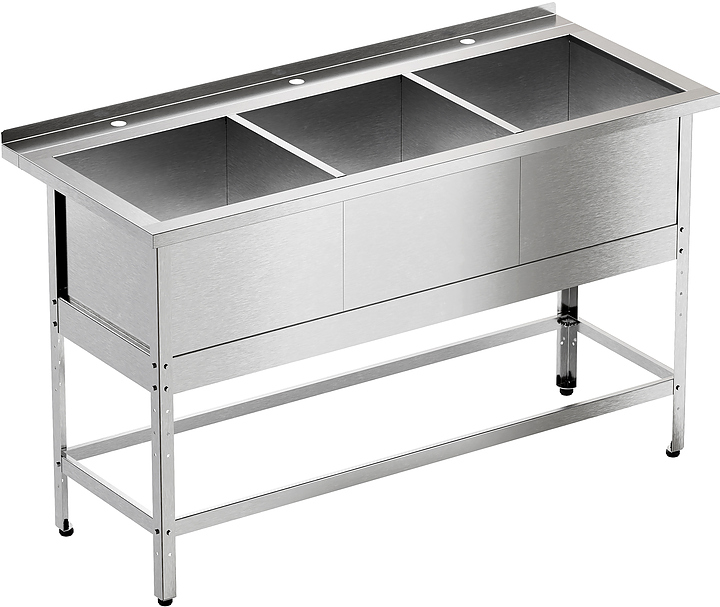 Ванна моечная Мебель Фронт Профи ВМБ 1900/603 с бортом