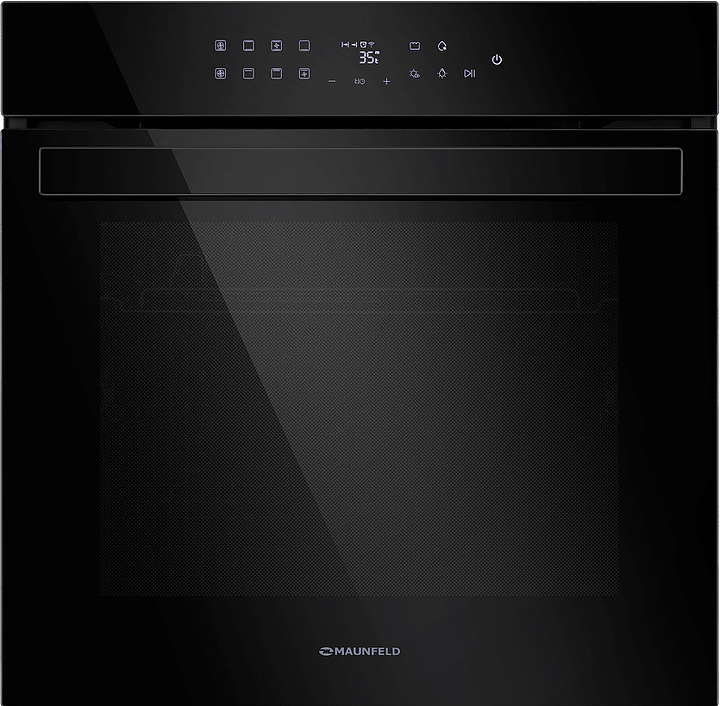 Духовой шкаф Maunfeld EOEH.7611SCB черный / стекло