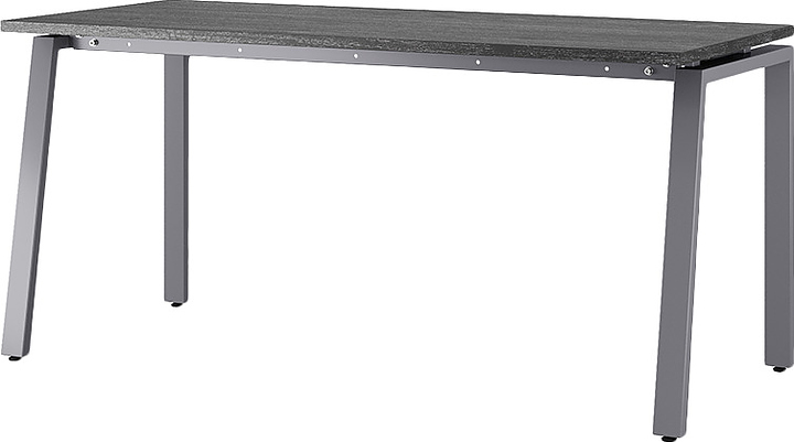 Стол офисный КОБОР AB-100/80 graphite/glazed