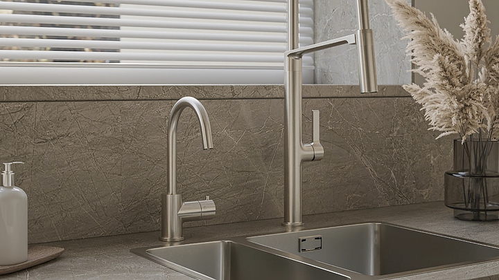 Система мгновенного кипячения воды 2 в 1 ArtisanTech AquaHot 3300, нержавеющая сталь