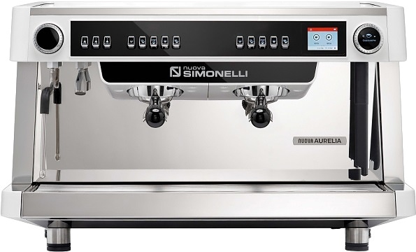 Кофемашина автоматическая Nuova Simonelli Nuova Aurelia MP 2Gr 220V white+high groups+Autopurge+E-milk technology