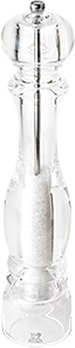 Мельница для соли Peugeot Nancy 900838/SME, 55х380 мм, акрил / металлический измельчитель, прозрачная