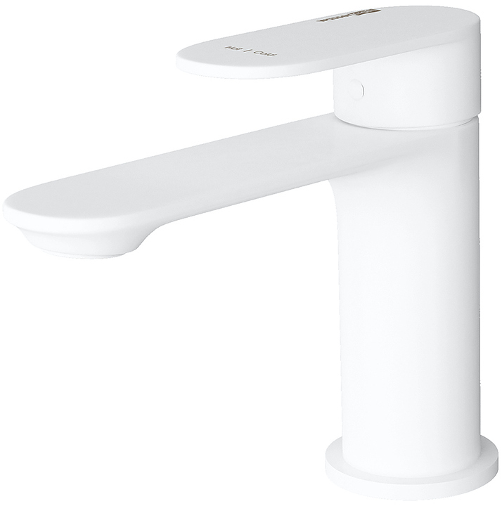 Смеситель для раковины Wasserkraft Mindel 8503 белый soft-touch