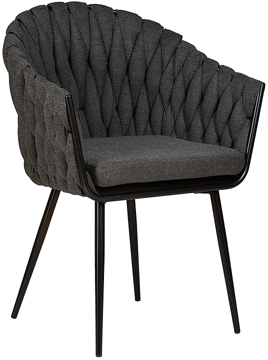 Стул обеденный DOBRIN 9691-LM-N MATILDA (графит) 2 шт.