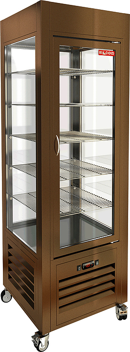 Витрина кондитерская HICOLD VRC 350 Bronze