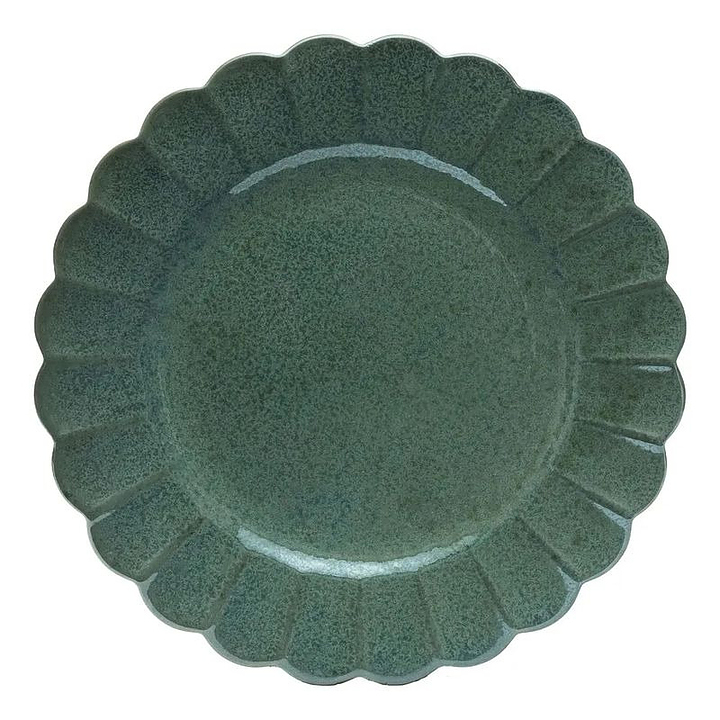 Тарелка мелкая Oxford FLORA HORTENCIA 152468 d 27.5 см светло-зеленый