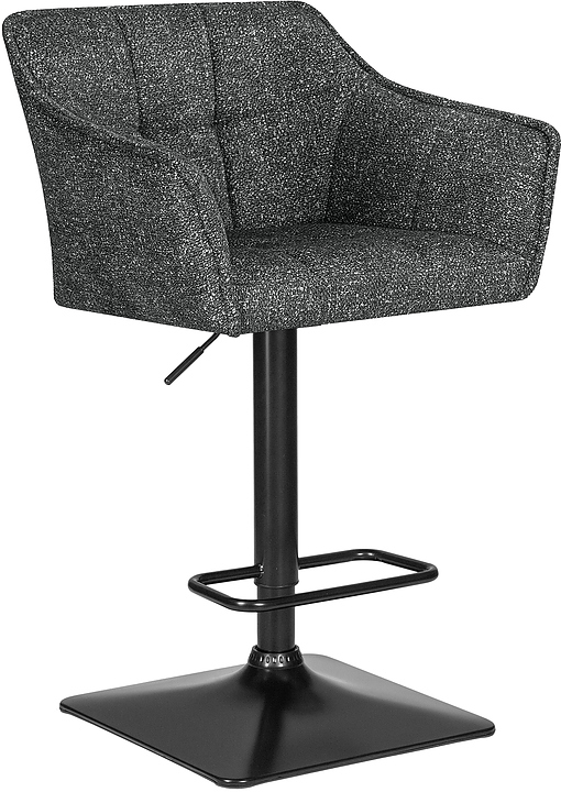 Стул барный DOBRIN RALF LEO11 (серый)