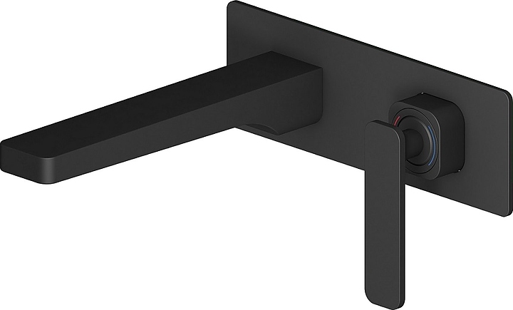 Смеситель для раковины TIMO Torne 4371/03SM встраиваемый, черный