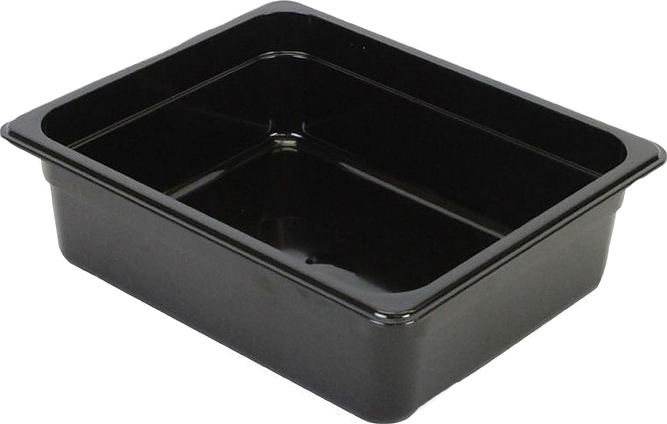 Гастроемкость EKSI EK-P122 GN 1/2-65 (325х265х65) поликарбонат black