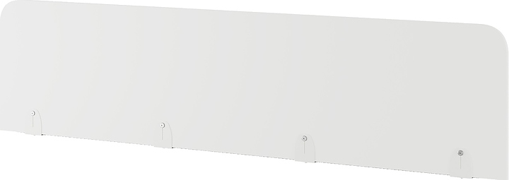 Верхний экран-перегородка КОБОР EV-120 white/premium (ЛДСП)