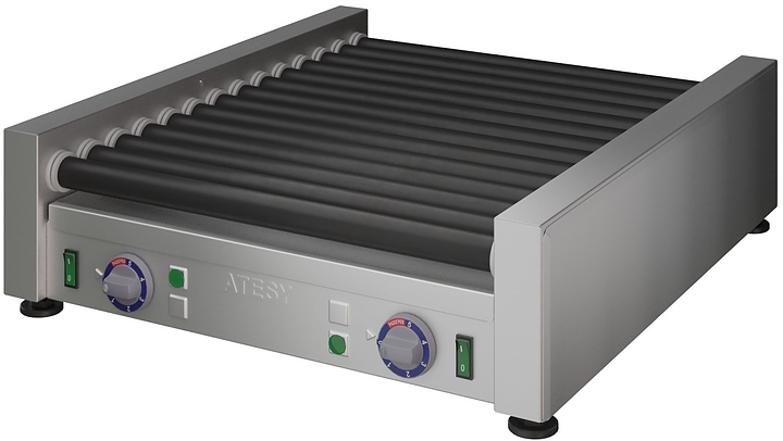 Гриль роликовый ATESY Комбат ГР-14Р-450-02-А