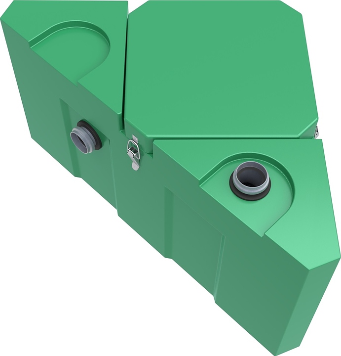 Жироуловитель COUNTRY PLAST Угловой 40-2 правый