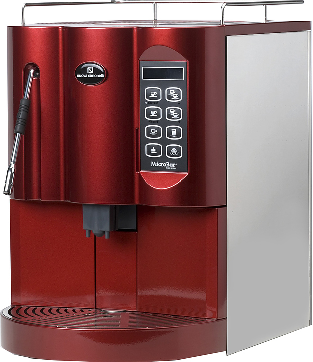 Кофемашина Nuova Simonelli Microbar 1 Grinder красная