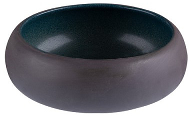 Салатник Roots Teal TEA-CLSKS15 15 см 620 мл синий, коричневый