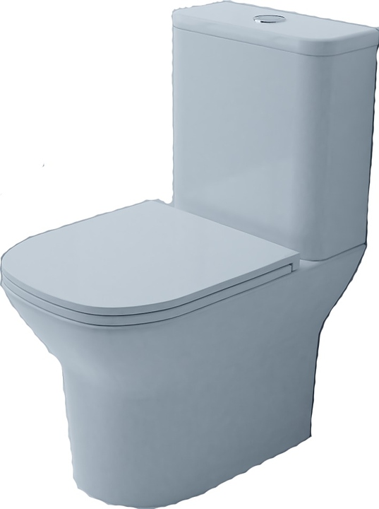 Унитаз напольный с бачком и с сиденьем Azario IRIS AZ8353, фаянс