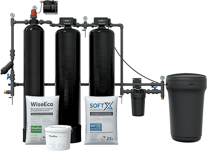 Комплексная система очистки воды WiseWater VK 1500 BAT SCA19