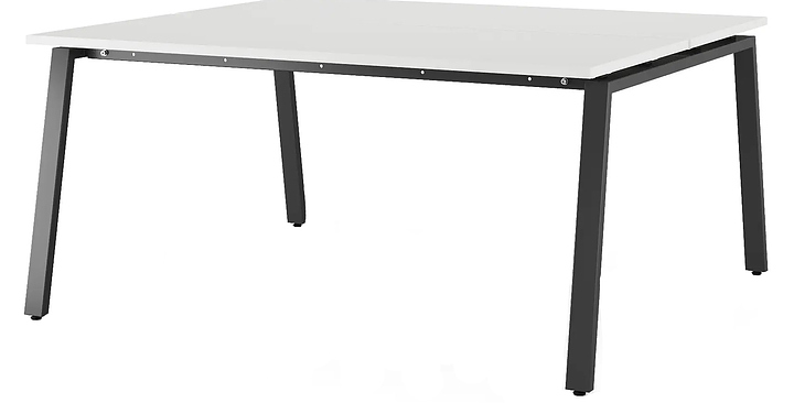 Стол офисный КОБОР A/2-100/140 black/premium