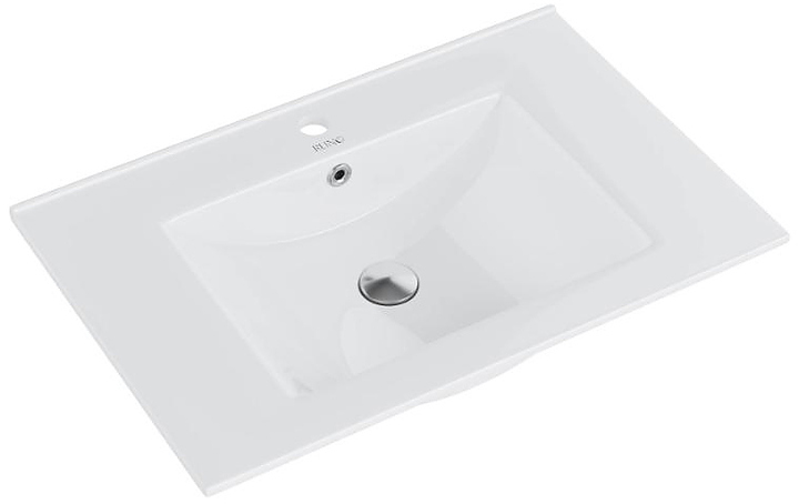 Раковина Runo Teffy 80 80х46 см, керамика