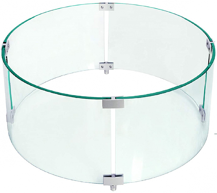 Экран ветрозащитный Karma для стола-камина BARRIQUE PB, INFINITY Q PB и R PB