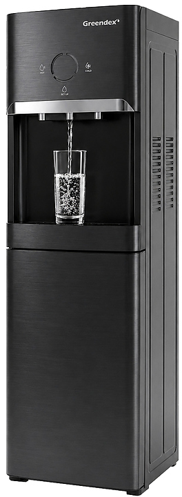 Кулер для воды Greendex TRIO YLR-LW-2-5-603LB  темно-серый
