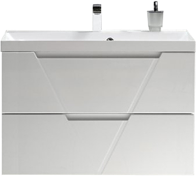 Тумба под раковину BelBagno VITTORIA-900-2C-SO-BL белый глянцевый