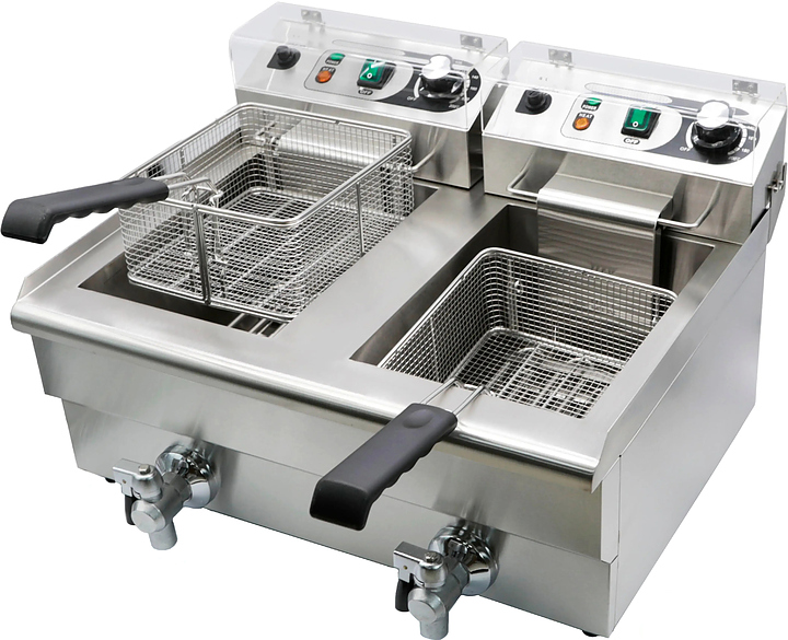 Фритюрница электрическая LILOMA FLT 8+8